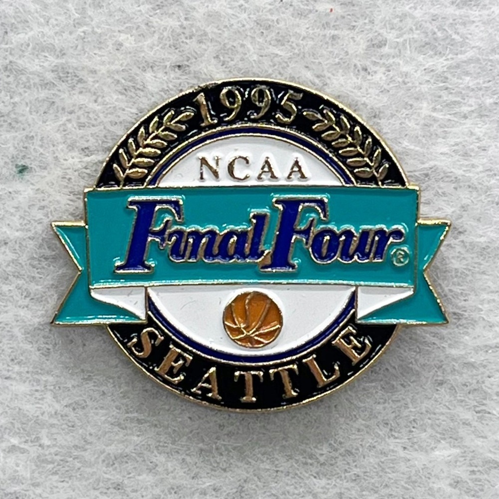 🔮 5/$25 Vintage 1995 NCAA‎ Final Four Seattle Pin